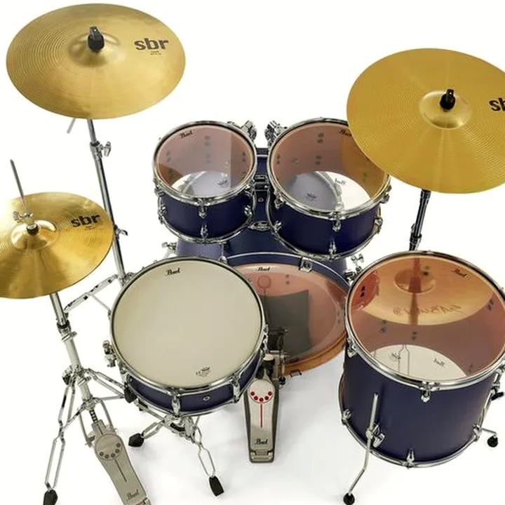 La batterie Acoustique Pearl Decade Maple Stand. Ul.marine Test et Avis