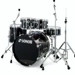 La batterie Acoustique Sonor AQ1 Stage Set Piano Black – Avis, Test