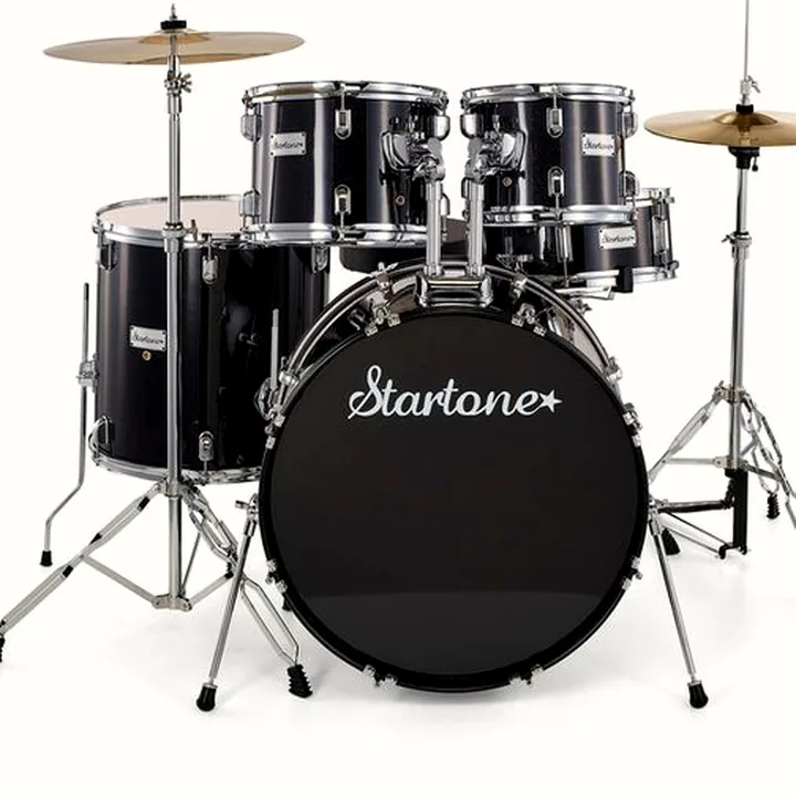 La batterie Acoustique Startone Star Drum Set Std. Bundle BK Avis, Test et Comparatif
