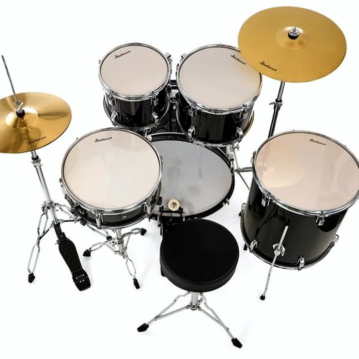 La batterie Acoustique Startone Star Drum Set Std. Bundle BK Avis, Test et Comparatif