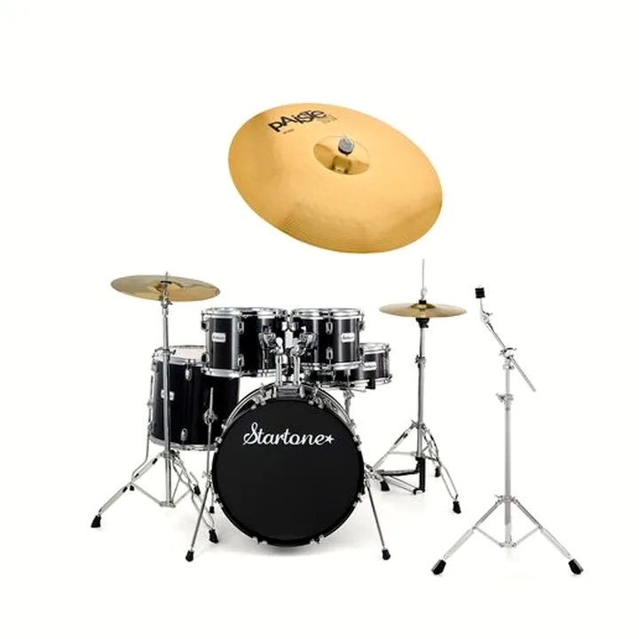 La batterie acoustique Startone Star Drum Set Studio Bundle BK Avis, Comparatif et Test
