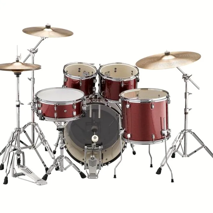 La batterie acoustique Yamaha Rydeen Studio Burgundy Glitter , Avis, Test & Comparatif