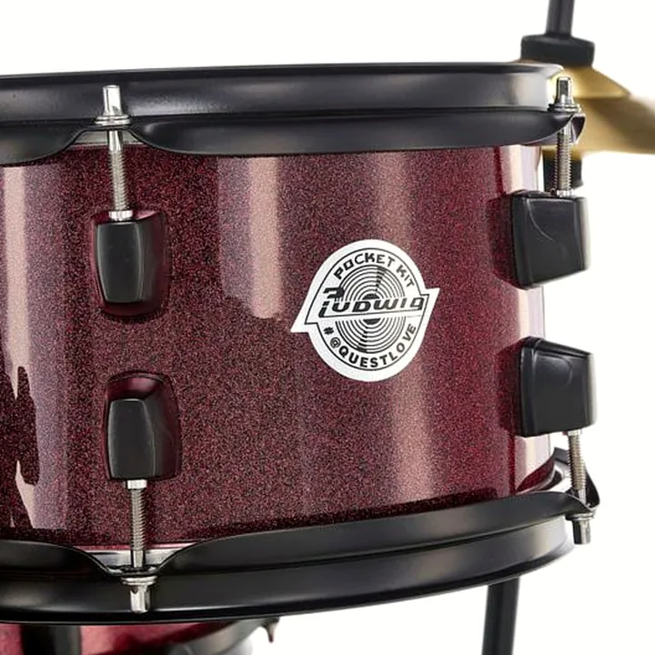 La batterie Ludwig Pocket Kit – Red Sparkle : Comparatif, Avis, Test