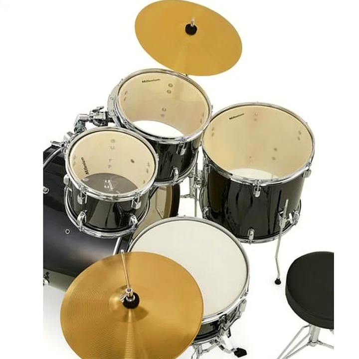 La batterie Millenium Focus 22 Drum Set Black Comparatif, Test, Avis