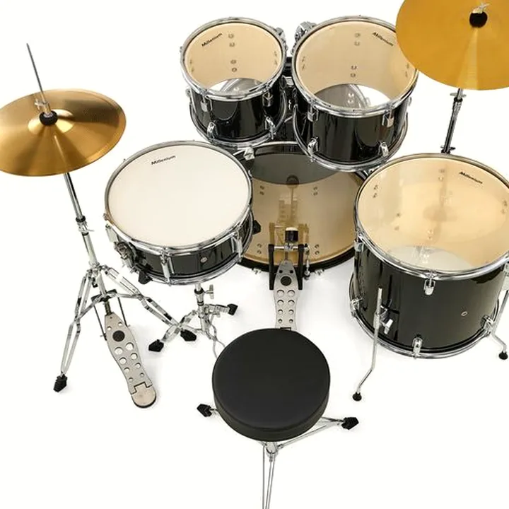 La batterie Millenium Focus 22 Drum Set Black Comparatif, Test, Avis
