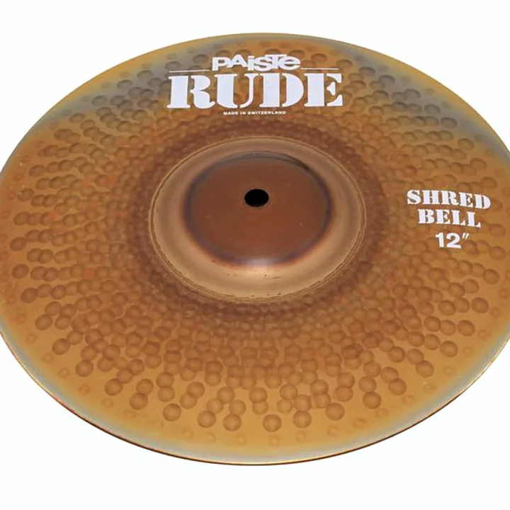 La cymbale Paiste 12″ Rude Shred Bell / Test, Avis