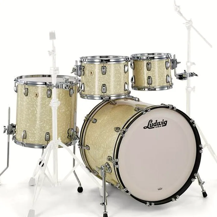 Ludwig Classic Maple 4pcs Vint. White , Comparatif, Test et Avis
