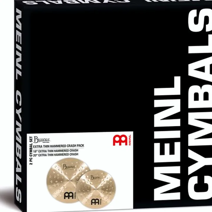Meinl Byzance Tr. Hammered Crash Set : Avis, Test