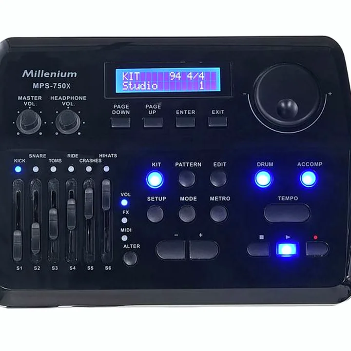 Millenium MPS-750X E-Drum Module – Avis, Test & Comparatif
