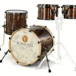Avis et Test : Schagerl Drums Dark Vintage Studio Kit