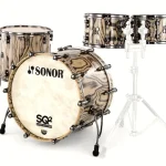 Avis et Test : Sonor SQ2 Set Maple Snow Tiger