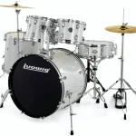 Test & Avis : Batterie acoustique Ludwig Accent Drive 5pc Silver