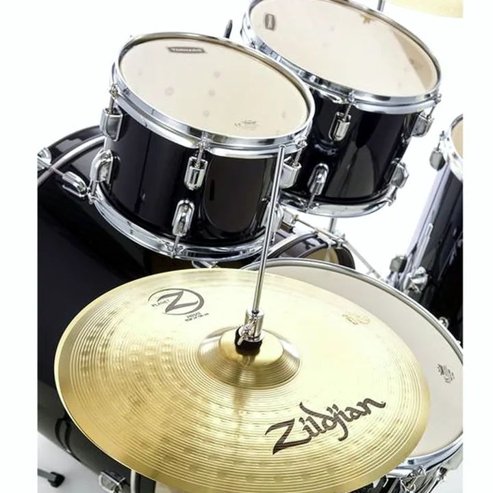 Test & Avis Batterie Acoustique Mapex Tornado Stand. Zildjian Set BK