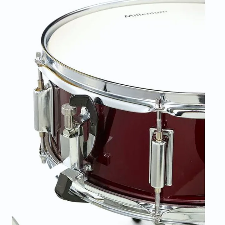 Test & Avis Batterie acoustique Millenium Focus 20 Drum Bundle Red