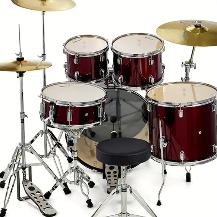 Test & Avis Batterie acoustique Millenium Focus 20 Drum Bundle Red
