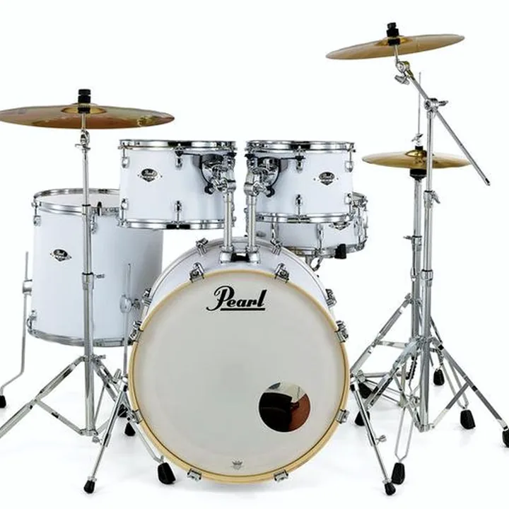 Test, Avis Batterie acoustique Pearl EXX725BR/C Export Matt White