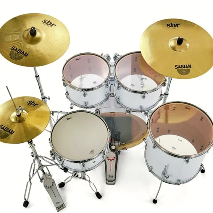 Test, Avis Batterie acoustique Pearl EXX725BR/C Export Matt White