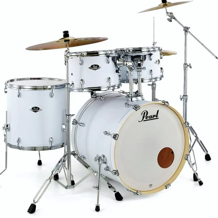 Test, Avis Batterie acoustique Pearl EXX725BR/C Export Matt White