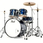 Test, Avis : Batterie acoustique Pearl Roadshow 22″ Plus 6pcs Blue
