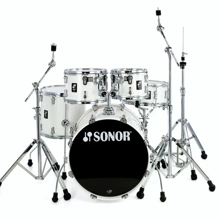 Test, Avis Batterie Acoustique Sonor AQ1 Stage Set Piano White