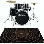 Test & Avis : Batterie acoustique Startone Star Drum Set Studio + Rug BK