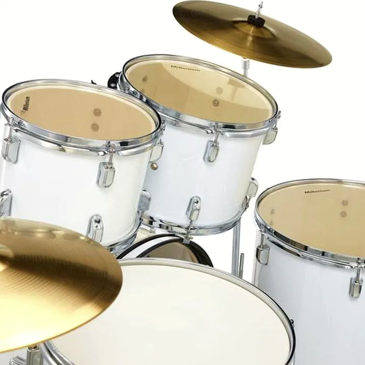 Test & Avis Batterie Millenium Focus 22 Drum Bundle White