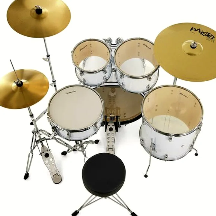 Test & Avis Batterie Millenium Focus 22 Drum Bundle White