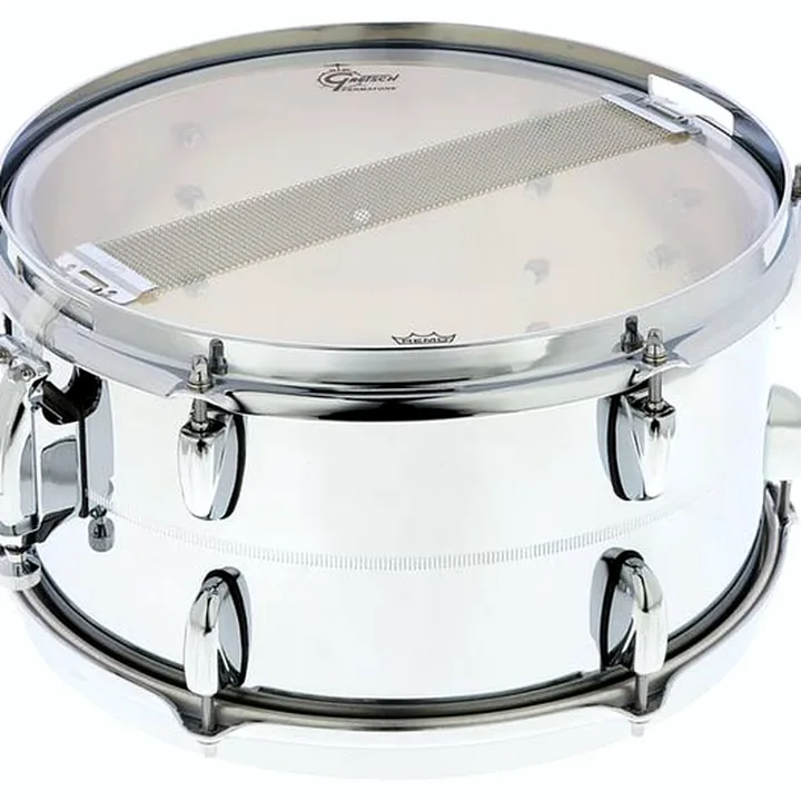 Test & Avis Caisse Claire Gretsch Drums 13″x07″ Brooklyn Chrome/Steel