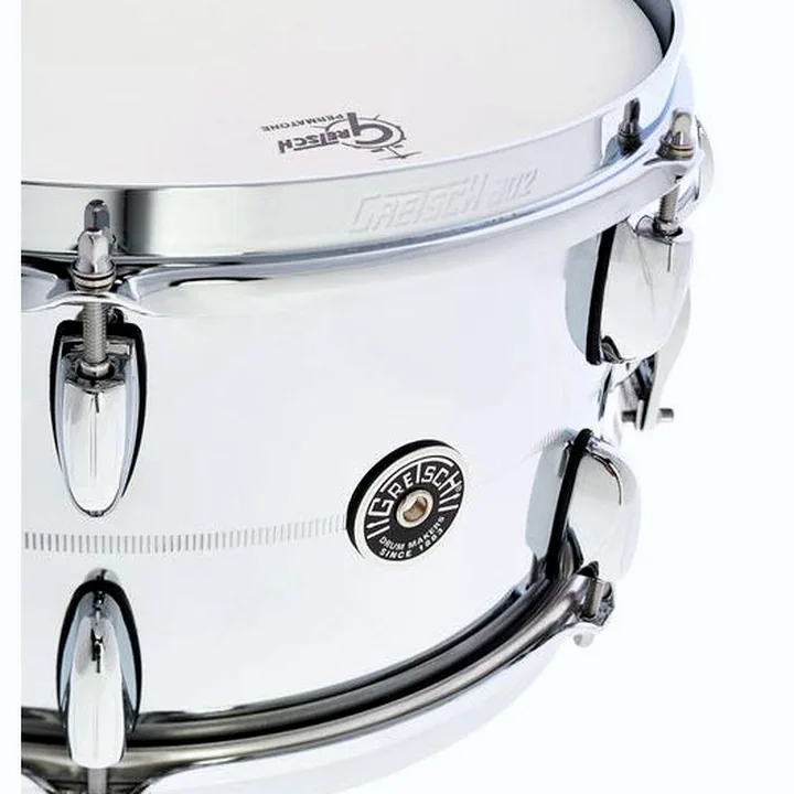 Test & Avis Caisse Claire Gretsch Drums 13″x07″ Brooklyn Chrome/Steel