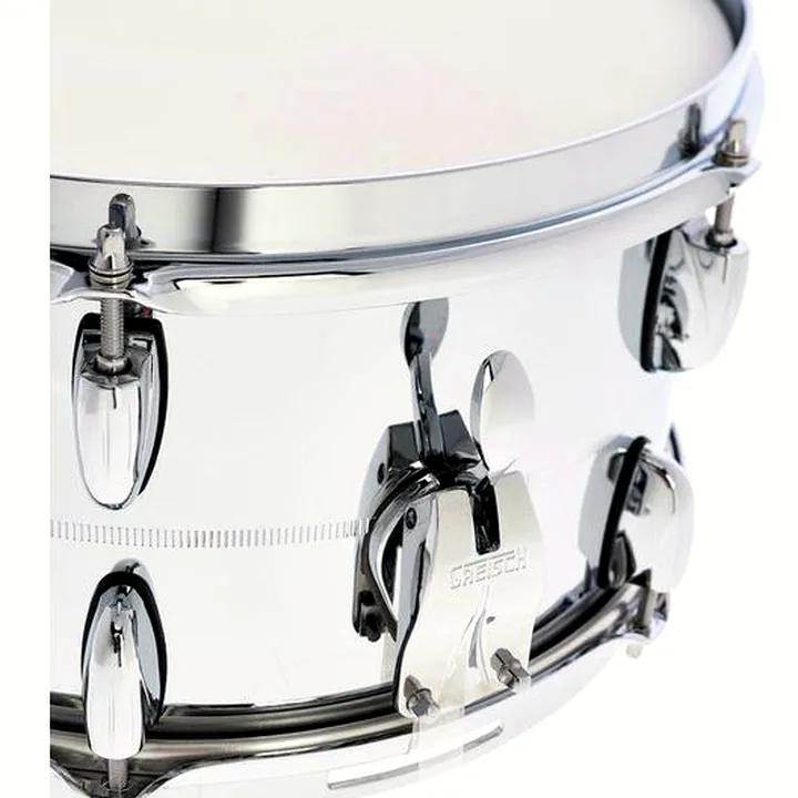 Test & Avis Caisse Claire Gretsch Drums 13″x07″ Brooklyn Chrome/Steel