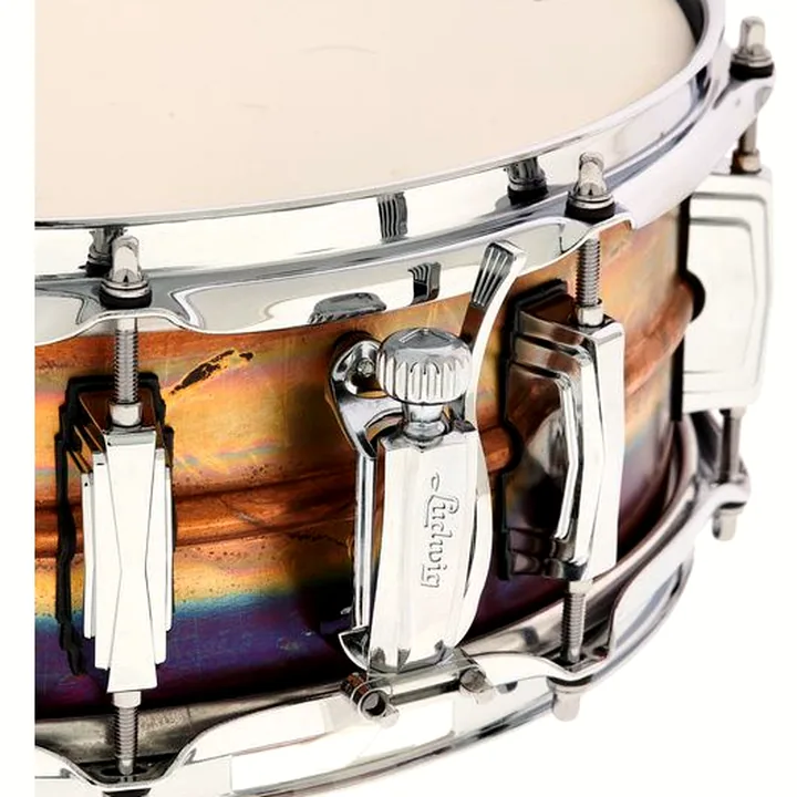 Test, Avis : Caisse-claire Ludwig 14″x05″ LB550R Bronze Phonic