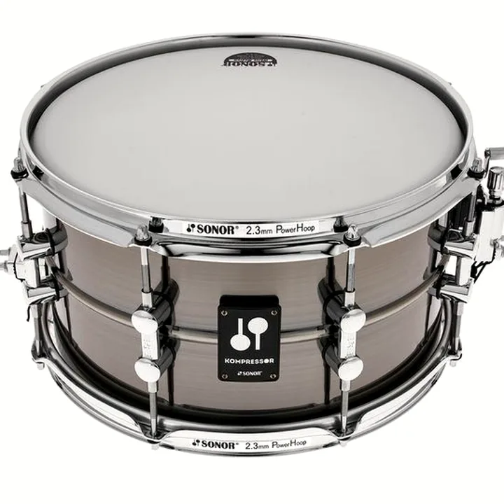 Test & Avis : Caisse-claire Sonor 13″x07″ Kompressor Brass Snare