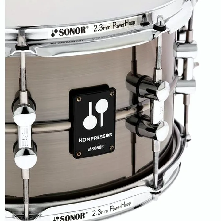Test & Avis : Caisse-claire Sonor 13″x07″ Kompressor Brass Snare