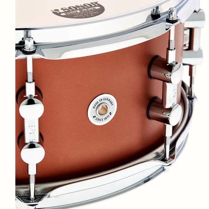 Test & Avis Caisse Claire Sonor SQ1 13″x6″ Snare Satin Copper