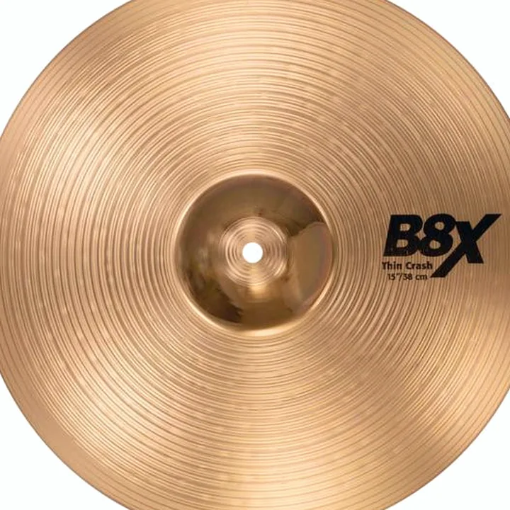 Test, Avis crash Sabian 15″ B8X Thin Crash