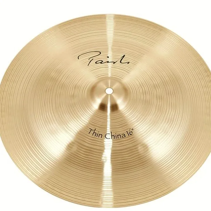 Test & Avis cymbale china Paiste 16″ Signature Thin China