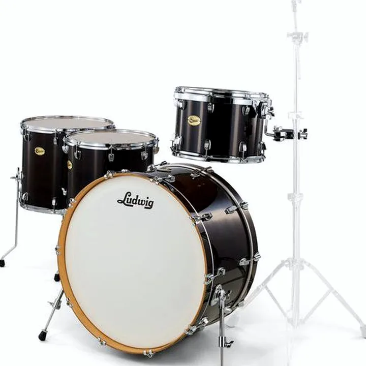 Test & Avis de la batterie acoustique Ludwig Centennial Moto Black Bundle