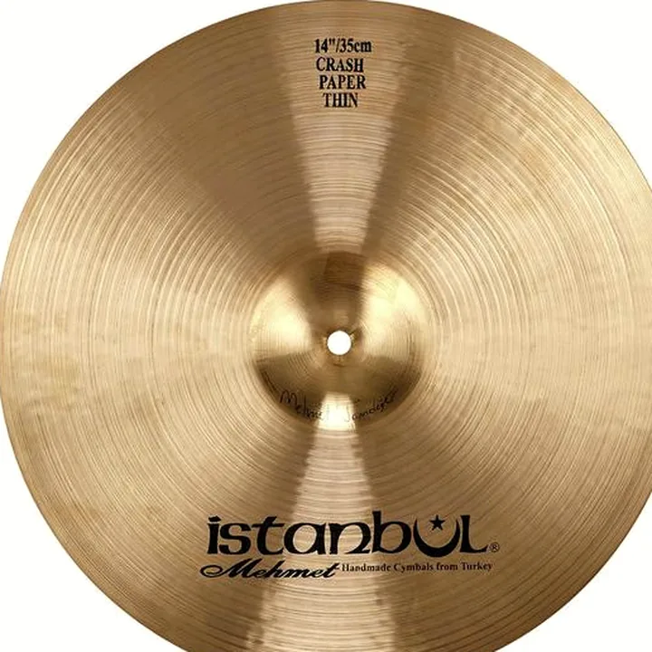 Test, Avis de la cymbale crash Istanbul Mehmet 14″ Paper Thin Crash Tradit.