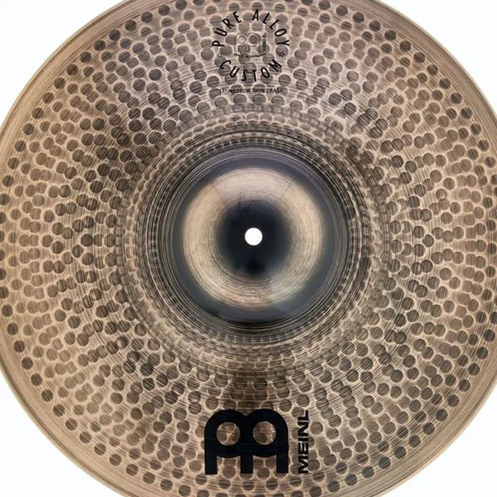 Test, Avis de la cymbale crash Meinl 17″ Pure Alloy Custom Crash