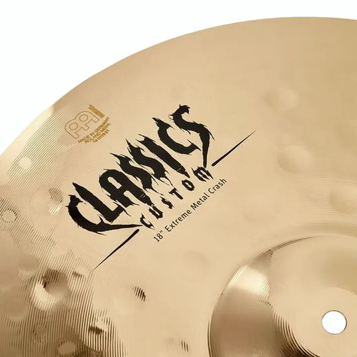 Test & Avis de la cymbale crash Meinl 18″ Classics Extreme Crash