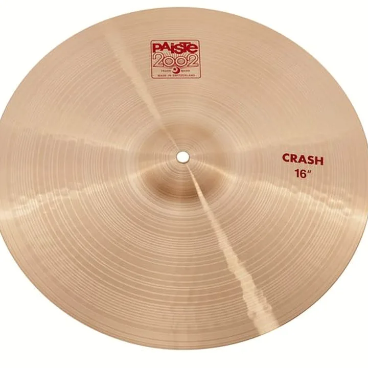 Test & Avis de la cymbale crash Paiste 2002 Classic 16″ Crash