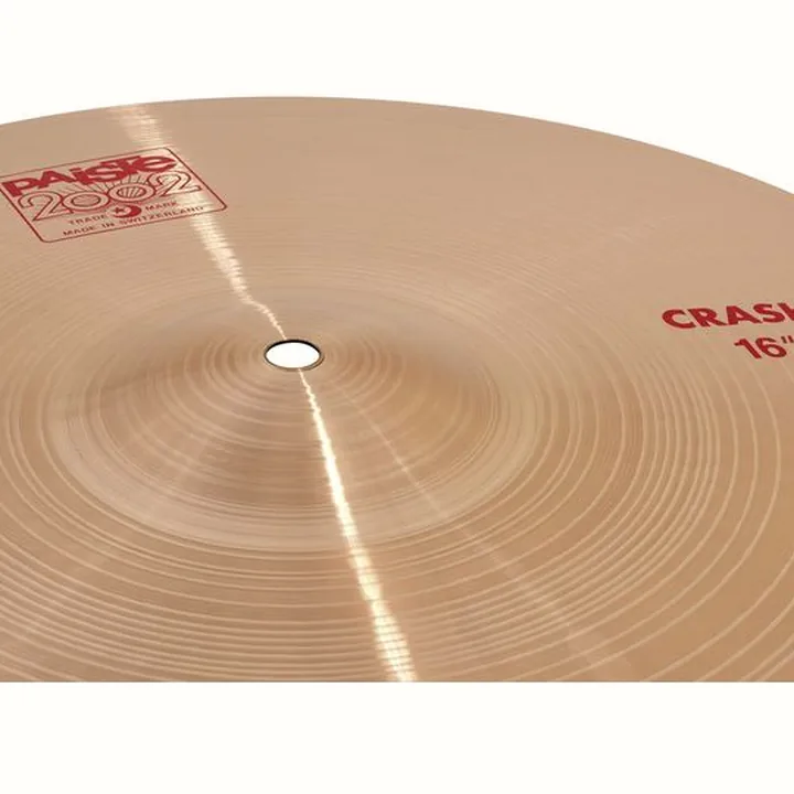 Test & Avis de la cymbale crash Paiste 2002 Classic 16″ Crash