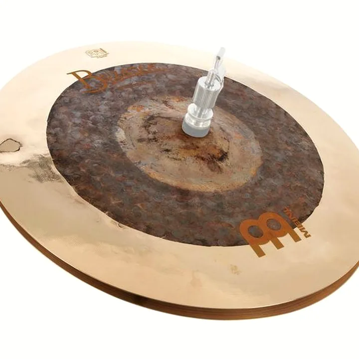 Test & Avis de la cymbale hit-hat Meinl 14″ Byzance Dual Hi-Hat