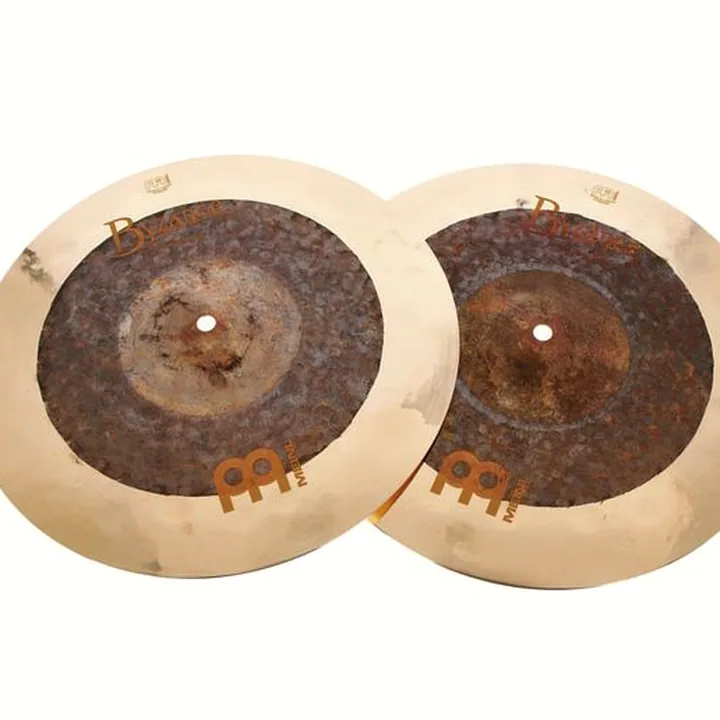 Test & Avis de la cymbale hit-hat Meinl 14″ Byzance Dual Hi-Hat