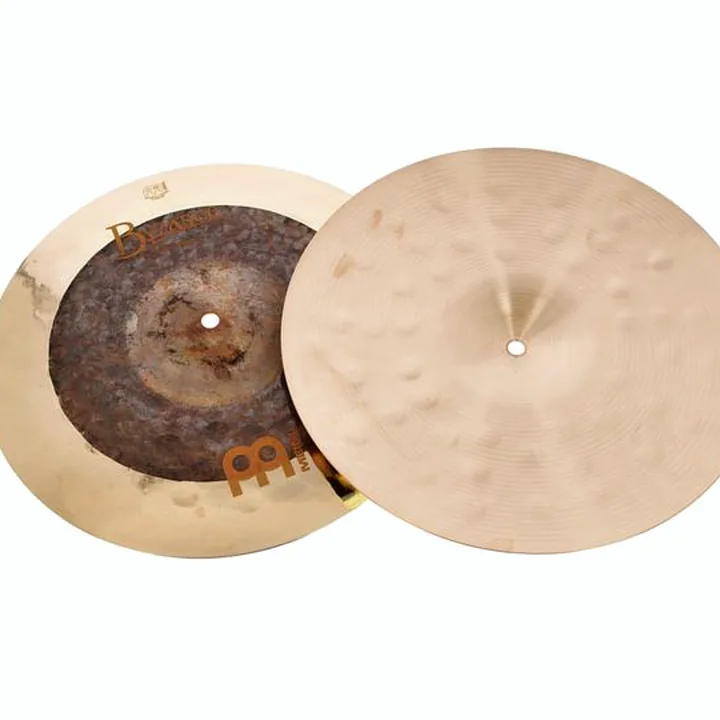 Test & Avis de la cymbale hit-hat Meinl 14″ Byzance Dual Hi-Hat