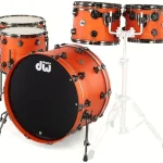 Test & Avis : DW Lacquer Custom Oak Tangerine