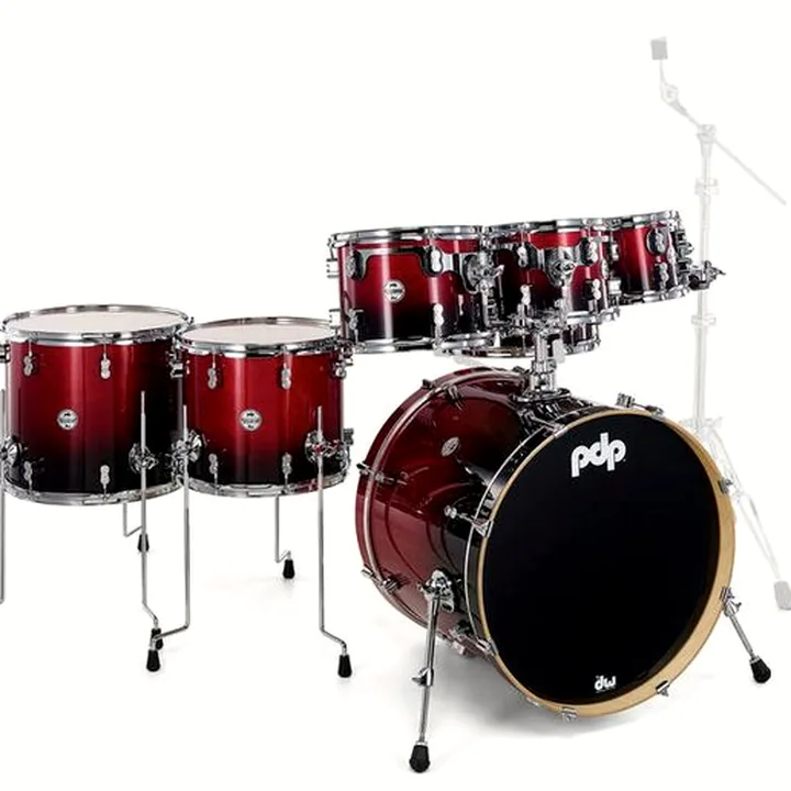 Test & Avis : DW PDP CM7 Red to Black