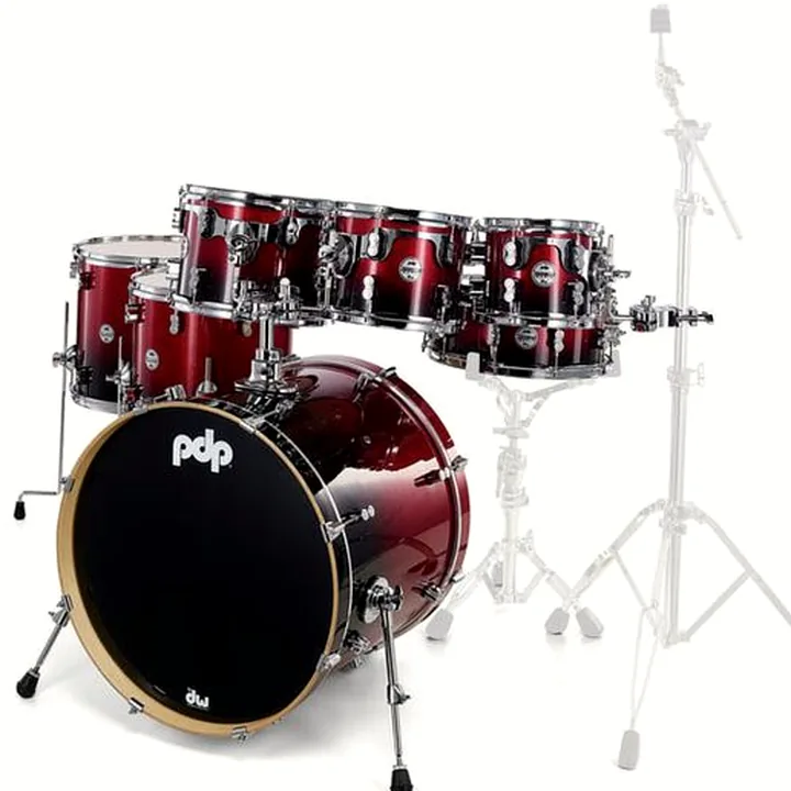 Test & Avis : DW PDP CM7 Red to Black