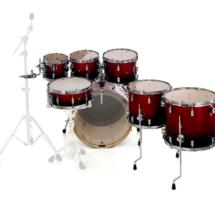 Test & Avis : DW PDP CM7 Red to Black