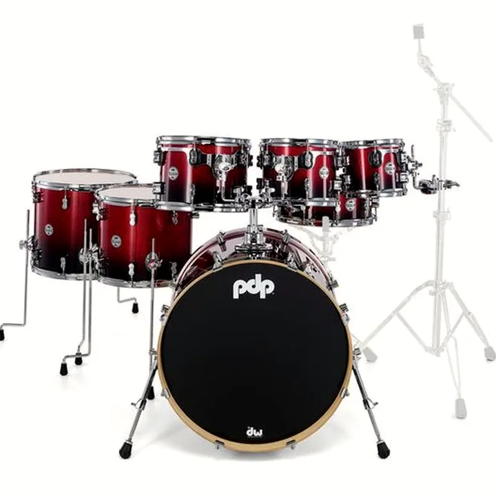 Test & Avis : DW PDP CM7 Red to Black